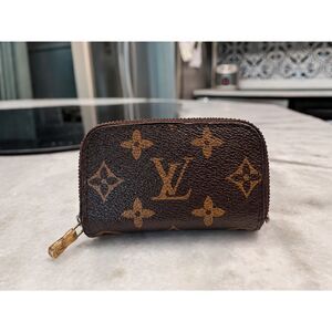 Vintage Louis Vuitton Monogram Double Zip Coin Purse Made in France